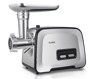 lot 534 image: ALTRA Electric Meat Grinder - SilverBlack