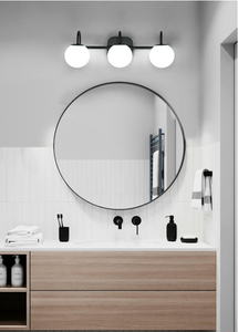 lot 556 image: ZHUOER Modern Black Bathroom Vanity Light