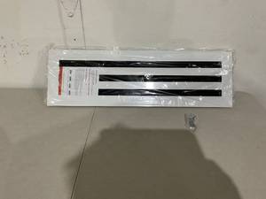 lot 333 image: BUILDMART White Modern AC Vent Cover