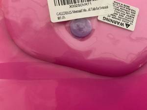 lot 340 image: GALLDEALS Pink & Purple Mermaid Monofin