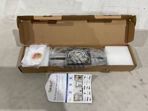 lot 224 image: SOLFART 24 Inch LED Bathroom Light Fixture - Nickel