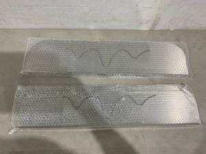 lot 244 image: Stove Gap Covers Stainless Steel