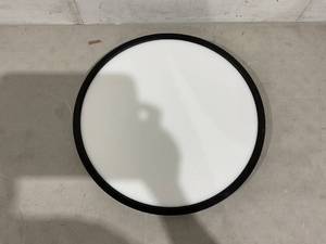 lot 251 image: TALOYA 15.8 Inch Flush Mount Ceiling Light Fixture - Black