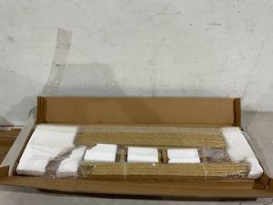 lot 208 image: Set of 3 - Mugiden Metal Arch Backdrop Stand - Gold