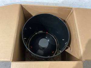 lot 8 image: CUE WAY 17 K2 SmokeGuardian EliteTower Vertical Charcoal Smoker - Black