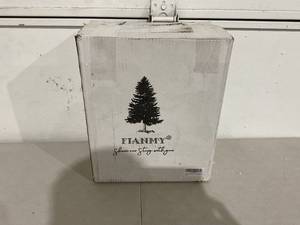 lot 10 image: Fianmy Christmas Decor - Gnome Hat Santa House