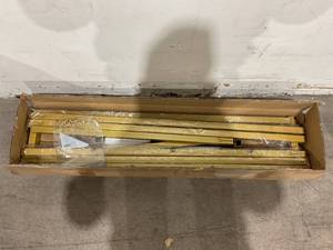 lot 195 image: Wokceer 10x10 FT Backdrop Stand - Gold
