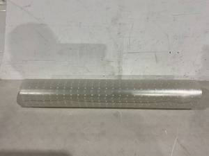 lot 300 image: Rectangular Clear Office Chair Mat for Carpets
