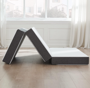 lot 292 image: Molblly Full Size Tri-Folding Memory Foam Mattress