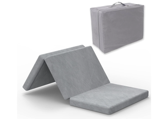 lot 346 image: SINWEEK Twin Folding Mattress with Storage Bag