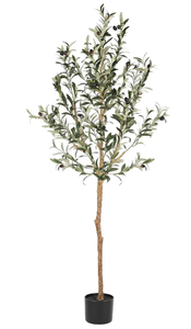 lot 401 image: Realead 5ft Artificial Olive Tree