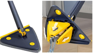 lot 418 image: 360 degree Triangle Cleaning Mop