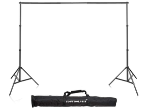 lot 419 image: SLOW DOLPHIN Adjustable Backdrop Support System Kit
