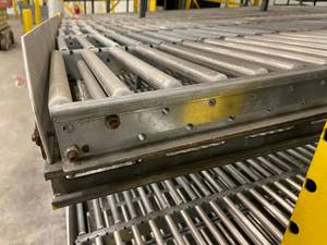 lot 48 image: Stationary Carton Flow Rack