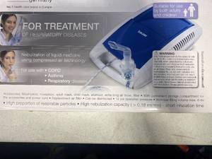 lot 57 image: Beuer Nebulizer IH20, new in box