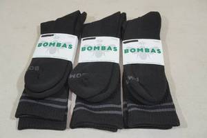 lot 50 image: 3 Pairs Bombas Socks - XL