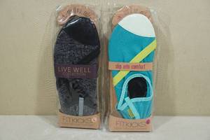 lot 107 image: 2 Pairs Fitkicks Active Shoes - Womens L
