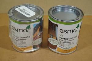 lot 113 image: 1.5 Liters Osmo UV Protection Oil - Clear Satin