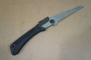 lot 120 image: Folding Saw- Rubber Handle