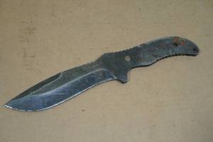lot 123 image: Schrade Full Tang Knife - No Handle