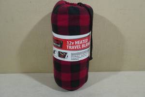lot 131 image: 12v Heated Travel Blanket