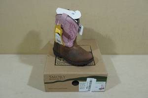 lot 144 image: Smoky Mountain Boots - Toddler Size 8 - PinkBrown