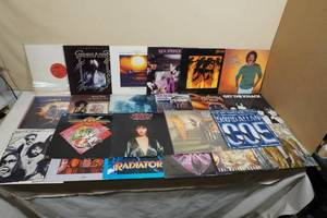 lot 159 image: Assorted Vinyl Records - Sugarhill Gang, Springfield, Knack, Moody Blues, Doobie