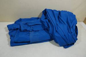 lot 171 image: Blue Fabric Sections