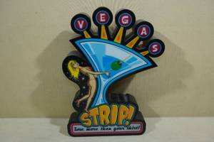 lot 207 image: Vegas Strip Novelty Sign