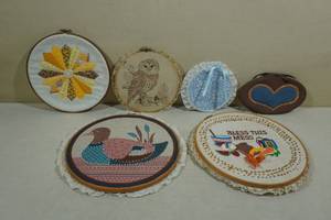 lot 224 image: Assorted Needlepoint Pieces