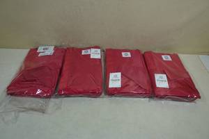 lot 241 image: 4 MOCA Folding Totes 22x12x10