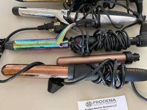 lot 168 image: Lot of Various Hair Curling Irons and Styling Wands