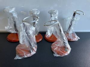 lot 41 image: Lot of 6 New Doll Stands