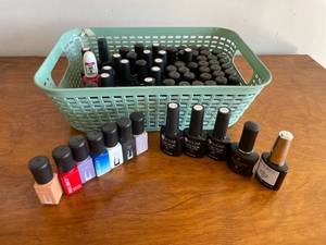 lot 108 image: HUGE Lot of Various Gel Nail Polish