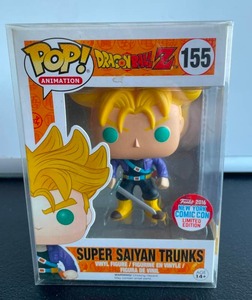 lot 54 image: Dragonball Z Funko Pop Figure- Super Saiyan Trunks #155