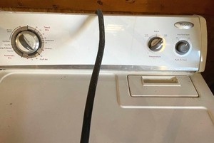 lot 163 image: Whirlpool Large Capacity Clothes Dryer - MWED5100VQ1 - Untested