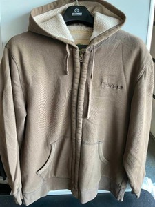 lot 156 image: Timberland Mens Heavy Weight Zip Front Hooded Sweatshirt Size XL