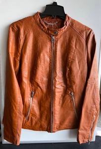 lot 157 image: Worthington Womens Faux Leather Moto Jacket Size L