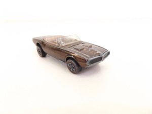 lot 18 image: Authentic 1968 Pat Pending Hot Wheels RARE CopperTan Redline Custom Firebird