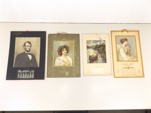 lot 94 image: Lot of Antique Calendars 
