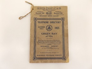 lot 96 image: 1925 Green Bay Telephone Directory 