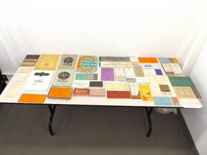 lot 95 image: Large Lot of Antique Salesmans Paper Samples