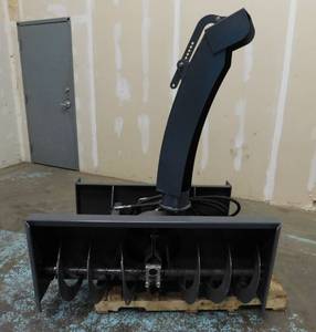 lot 5 image: New Skid Steer Snow Blower Attachment
