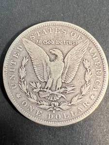 lot 06 image: 1884-S US MORGAN SILVER DOLLAR