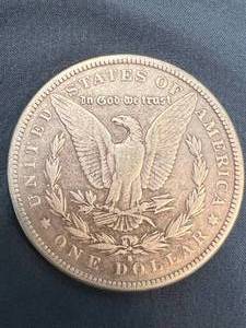 lot 36 image: 1879-S US MORGAN SILVER DOLLAR