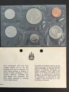 lot 71 image: 1969 CANADIAN MINT SET