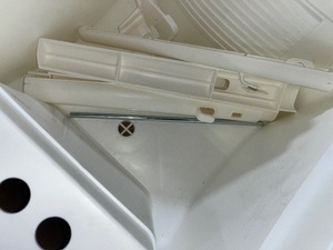 lot 26 image: Glacier Bay All-in-One 24 in. x 24 in. 20 Gal. Freestanding Laundry Tub in White, with Non-Metallic Pull-Out Faucet in Chrome