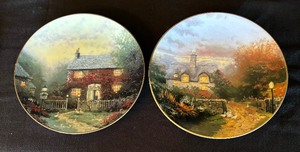 lot 168 image: Seven Scenic Collectable Plates by Knowles