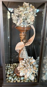 lot 173 image: Two Decorative Metal Vessels with Glass Sides