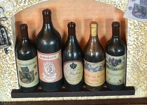 lot 178 image: Wine Motif Shadow Box Style Wall Art